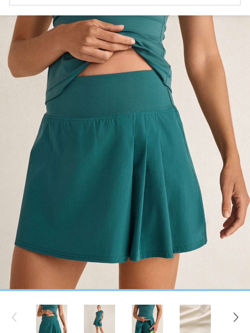Haven Teal Active Skort - Like New!